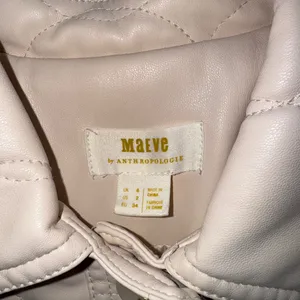 Maeve Anthropologie Faux Leather Jacket thumbnail 3