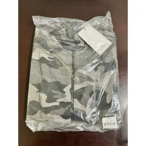 Flint Park W Court Jacket Black Camo Full Zip Stretch Small NWT thumbnail 3