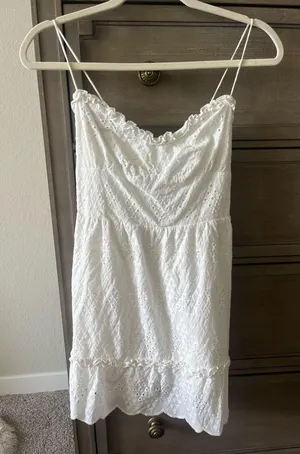 Olivaceous Dress Mini White thumbnail 3