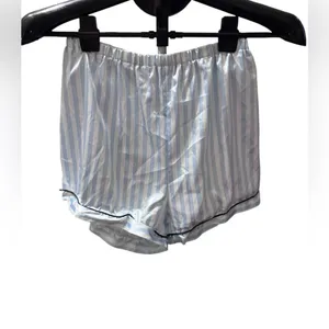 LYANER / stripe Silk Satin Pajamas p20 thumbnail 3