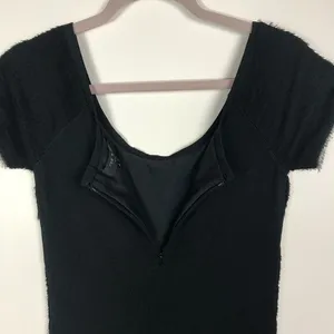 Rag & bone short sleeve silk black dress women's medium‎ thumbnail 9