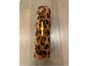 NWT Women's BC Bags Leopard Print Haircalf Clutch - brown/black thumbnail 10