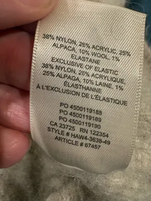 Wilfred Lorin Sweater by Aritzia beige sz L funnel neck thumbnail 7