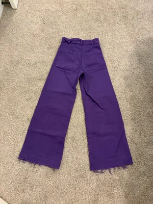 ZARA Marine Straight Jeans High-Waisted thumbnail 3