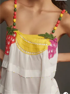 Farm Rio Fruits Richelieu Maxi Dress thumbnail 5