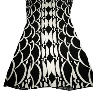 Anthroplogie Art Deco Sweetheart Neckline Twee Knit Dress thumbnail 5