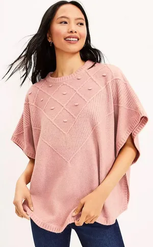 Loft WOMEN’S MODERN PONCHO NWT thumbnail 1