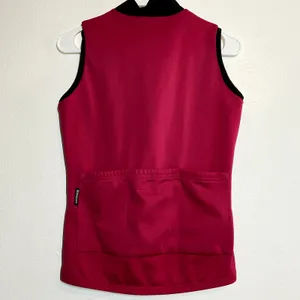 Pearl Izumi Ultra Sensor Jersey Cycling Tank Full Zip Back Pockets Red Medium thumbnail 5