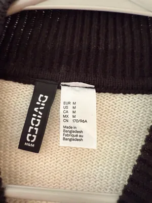 H&M Striped Cropped Sweater thumbnail 3