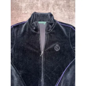 Ralph Lauren Women's‎ Active Velvet Full Zip Jacket Size Small thumbnail 4