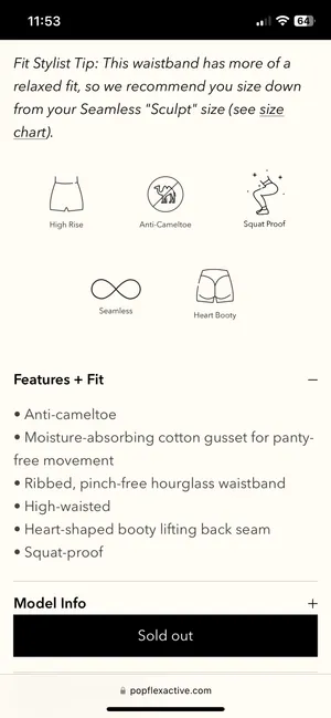 POPFLEX Crisscross Hourglass® Seamless Legging thumbnail 4