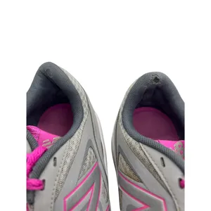 New Balance Womens 490 V4 Grey & Pink Running Shoes Size 9 US Sneakers thumbnail 4