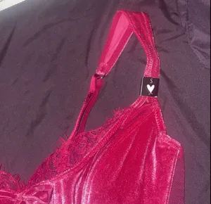 Victoria's Secret Unlined Lace-Up Corset Top thumbnail 7