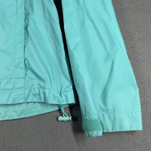 Columbia Jacket Womens Medium Green Hooded Lightweight Full Zip Windbreaker thumbnail 2