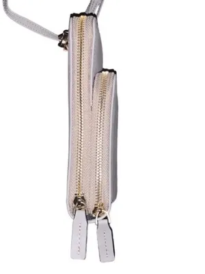 Forever Young Grey Vertical Crossbody Handbag thumbnail 5