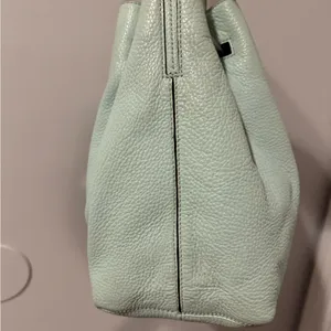 KATE SPADE Grey Street Tiny Cooper Turquoise Leather Crossbody Bucket‎ Bag thumbnail 10