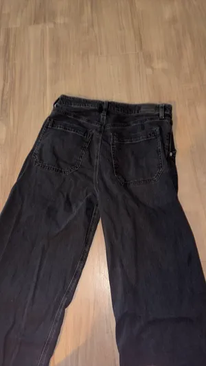 American Eagle Black Denim Jeans Stretch thumbnail 4