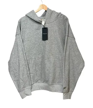 Fabletics Womens Go-To Hoodie Light Grey Heather Oversized XXL/1X LS2357069-3813 thumbnail 1