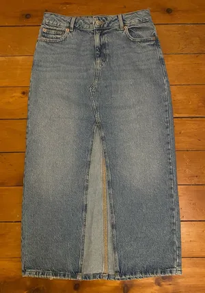 Garage Denim Long Skirt thumbnail 1