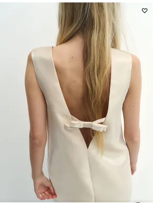 Divided Shimmering Cream Slip Dress thumbnail 10
