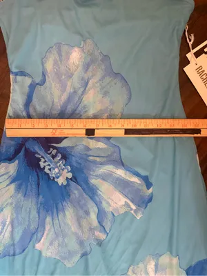 Rachel Paige Strapless Floral Midi Dress Size Medium Resort Vacation thumbnail 6