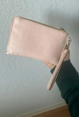 Light Pink Wristlet Wallet thumbnail 1