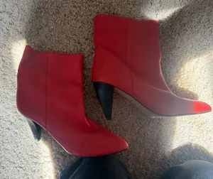 Dolce Vita red booties thumbnail 1