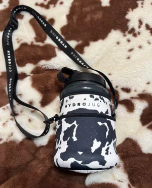Small Hydrojug with cow print sleeve Multiple thumbnail 1