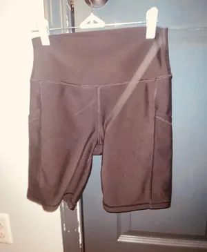 Abercrombie and fitch ypb biker short 7 inch black thumbnail 1