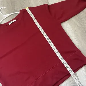 perfectwhitetee Crewneck Sweatshirt french terry cotton tyler womens Red xsmall thumbnail 8