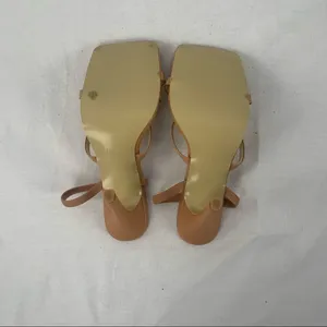 No Brand Square Toe Mule Sandal in Brown Size‎ 7 or 38 thumbnail 6