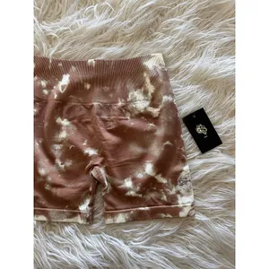 Darc Sport Seamless Everson Training Shorts Desert Rose Cream Jumbo Marble Small thumbnail 4