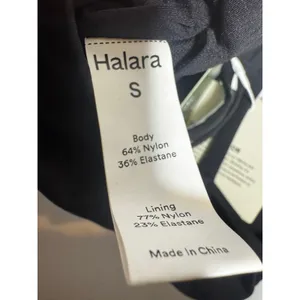 Halara Black Crisscross Sports Bra Women’s Athletic Workout Crop Top Small NWT thumbnail 6