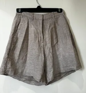 Old Navy Beige Linen Shorts thumbnail 2
