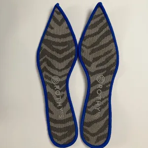 Rothy’s The Point Women’s Gray Zebra Print Knit Pointed Toe Slip-On Flats Size 9 thumbnail 8