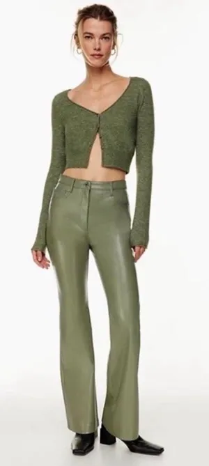 Aritzia Wilfred Leather Pants thumbnail 1