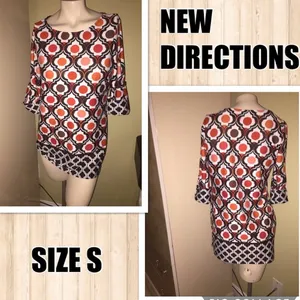💕NEW DIRECTIONS BLOUSE SIZE S 💕BUNDLE & SAVE💕 thumbnail 2