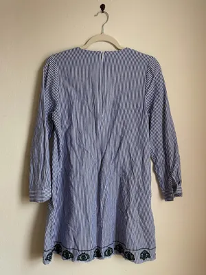 Anthro Lili’s Closet Stripped Andon Swing Dress thumbnail 5