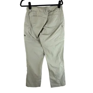 The North Face Womens Paramount 2.0 Convertible Hiking Pants Nylon Blend Beige 2 thumbnail 2