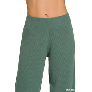 Zenana Viscose Sweater Top &‎ Pants Set - Ash Jade - Small thumbnail 14
