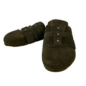 Free People Mule Clogs Sunday Season Khaki Green Slip On Women’s 36 USA 6 thumbnail 7