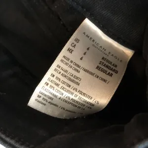 American Eagle Womens Hi-Rise Jegging Stretch Jean Black Size 6 thumbnail 5