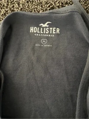 Hollister Navy Blue Tank Top Size Medium 0337 thumbnail 3