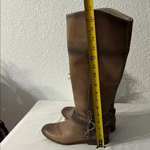 Alex Marie Tan Over the Knee Bootsus used good condition thumbnail 5
