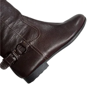 Like New Sofft Leather Claremont Knee High Boots Brown Size 6.5 thumbnail 2