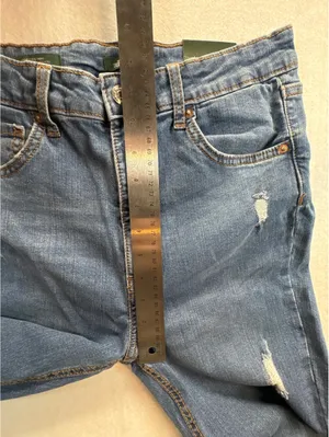 Wild Fable Women’s Size 10 Highest Rise Skinny Distressed Jeans Medium Wash thumbnail 3