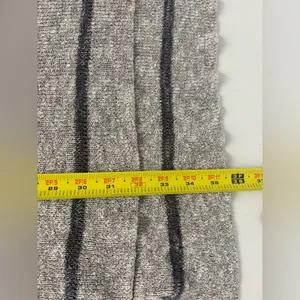 Free People Gray Striped Oversized Tunic Sweater Small EUC‎ thumbnail 6