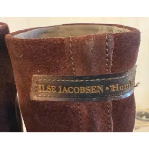Ilse Jacobsen Boots Womens Size 7.5 Brown Suede Riding‎ Knee High Flat Casual thumbnail 6