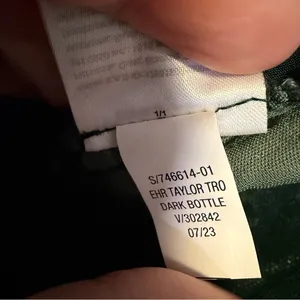 Old Navy Taylor Velvet Wide Leg Pants M Green NWT Extra High Rise Trouser thumbnail 9