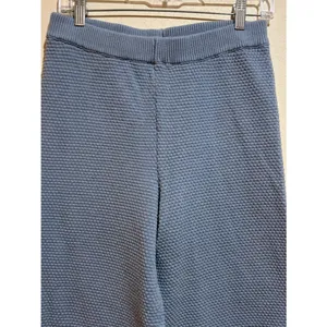 Free People FP Beach Size S Hailee Sweater Knit Wide Leg Pants Blue thumbnail 3